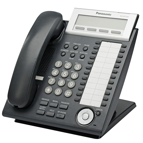 Panasonic KX-DT333 Telephone in Black | Headset Store